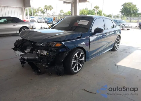 2025 Honda Civic Sport/Sport Touring z USA, uszkodzony, nr VIN 2HGFE4F88SH323258